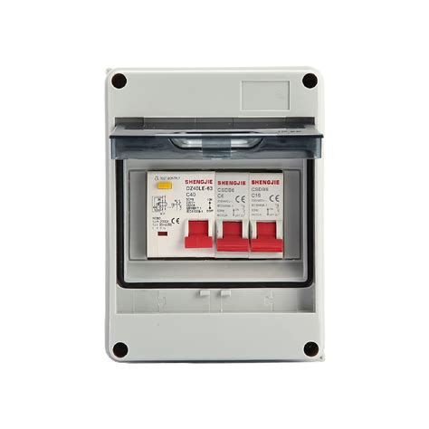 electrical consumer box|consumer unit for outbuildings.